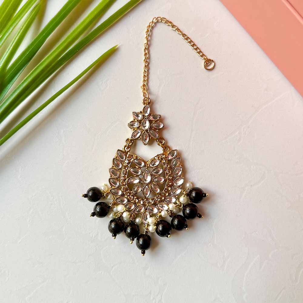 Pacchi Kundan  Earrings Ruby